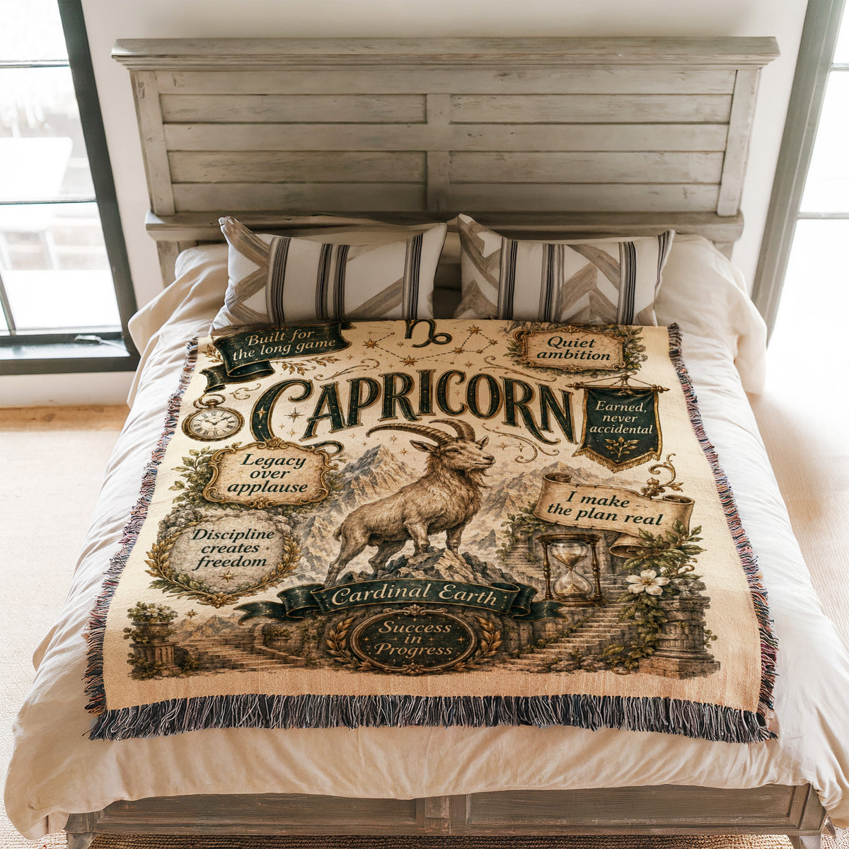 Capricorn – Quiet Ambition Zodiac Blanket