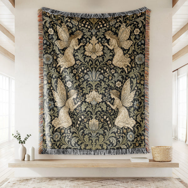 Nocturne Fairy Tapestry Blanket