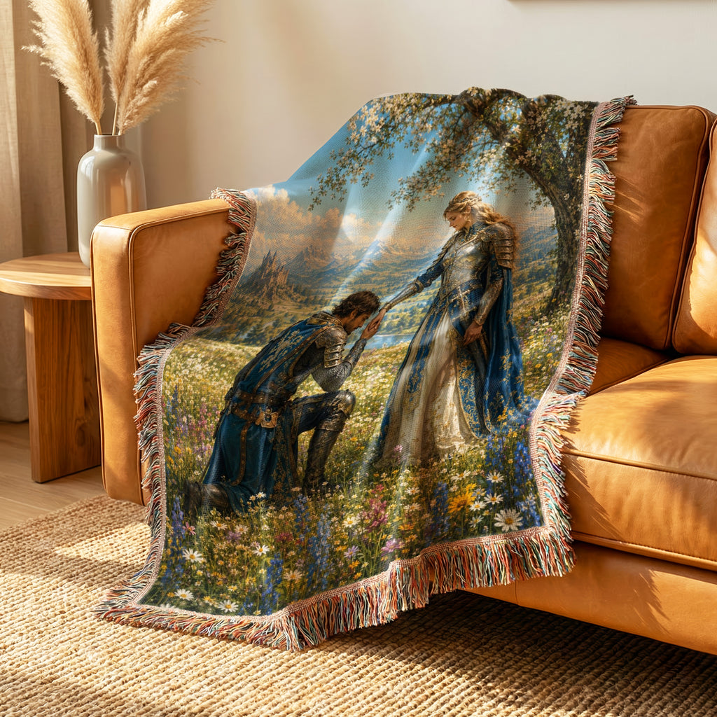 The Knight’s Wildflower Vow Blanket