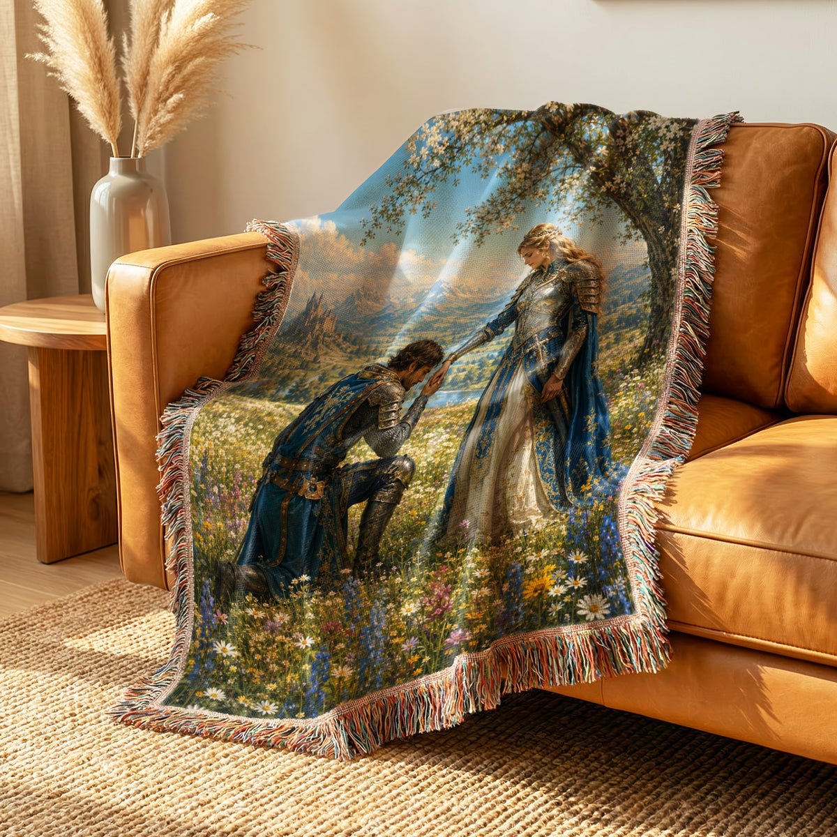 The Knight’s Wildflower Vow Blanket