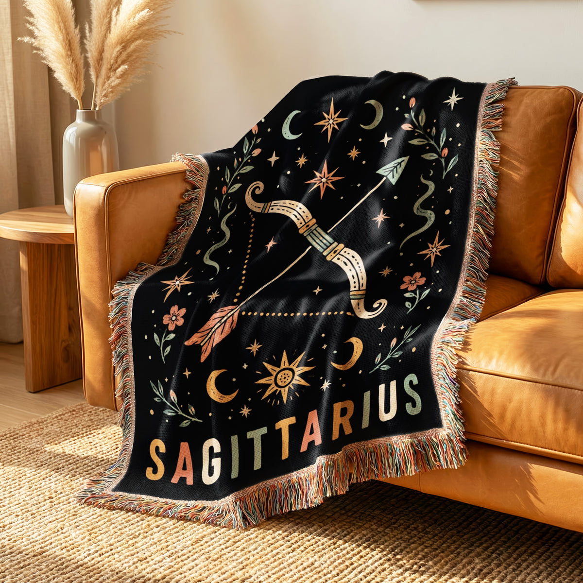 Sagittarius Star Archer Zodiac Blanket