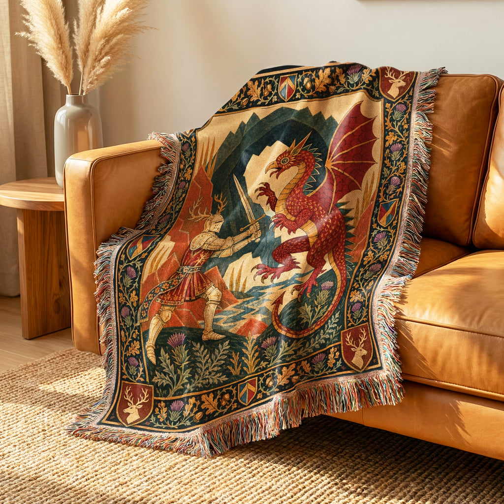 The Red Wyrm of the Mountain Pass Blanket