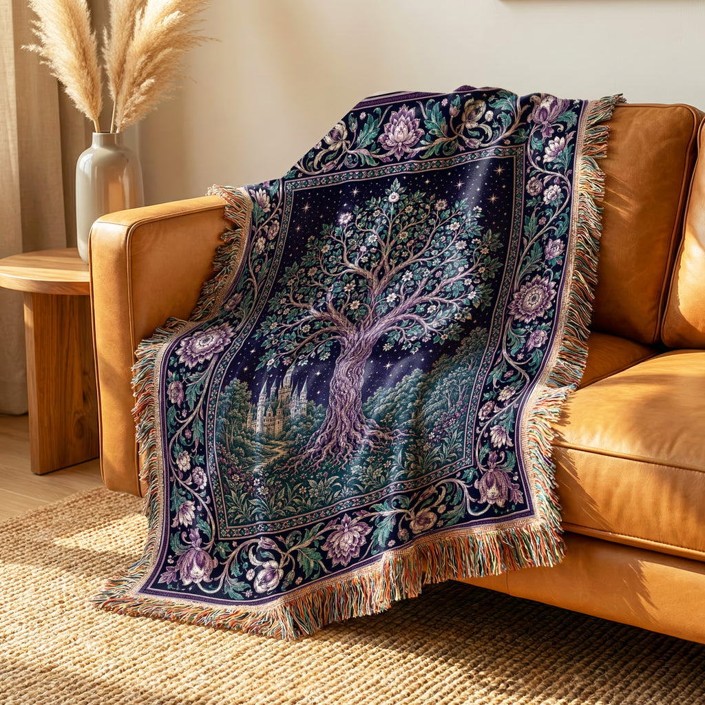 The Amethyst Grove Blanket