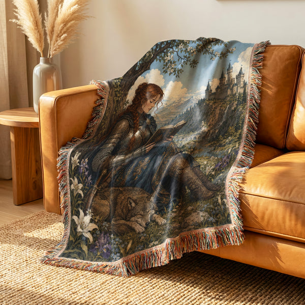 The Wolfbound Reader Blanket