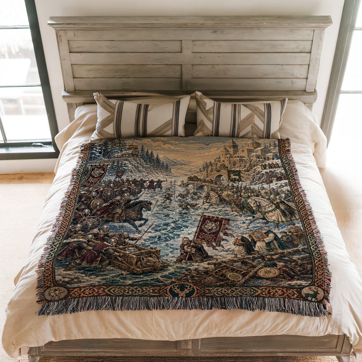 The Battle of the Frozen River Blanket