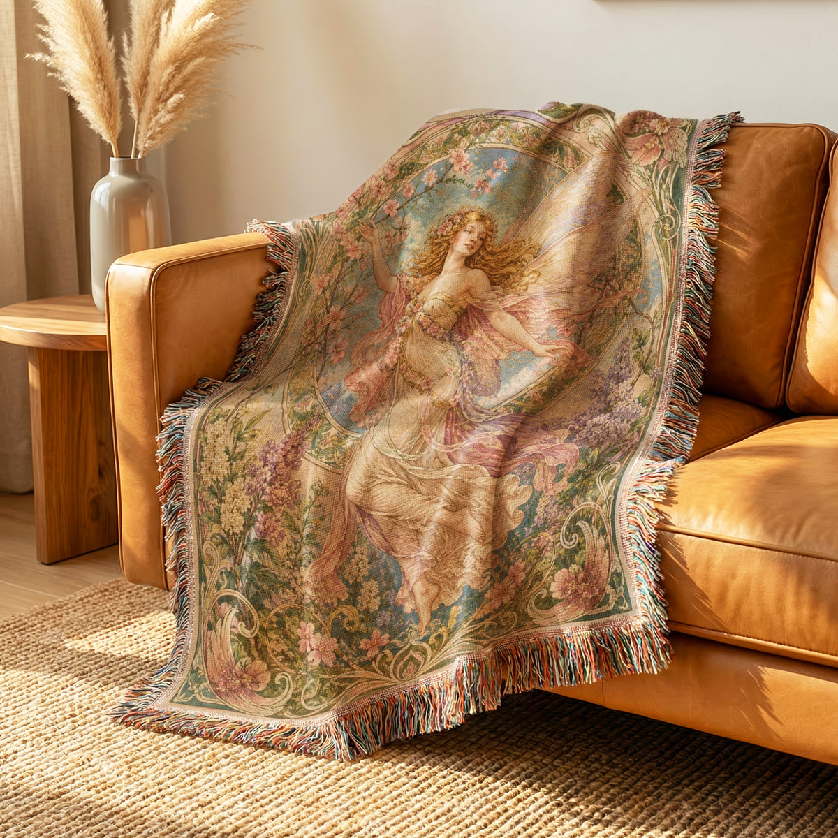 Spring Blossom Fairy Blanket