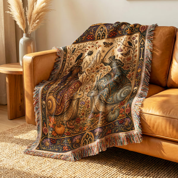 The Snail Knights’ Duel Blanket