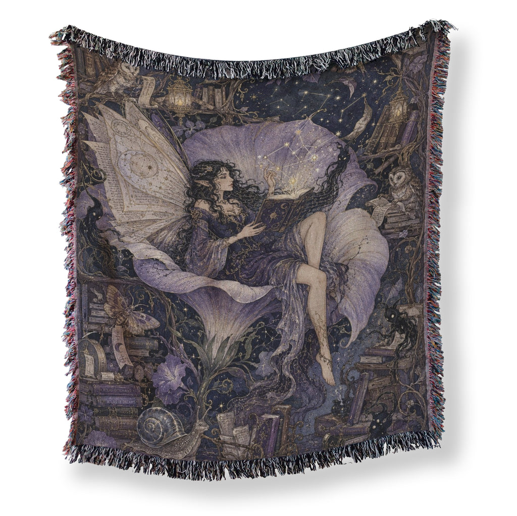 Midnight Library Fairy Blanket