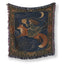 Moonlit Fox Rider Blanket