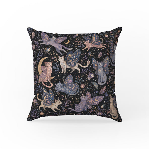Moonwing Cats – Celestial Fairy Cat Pillow