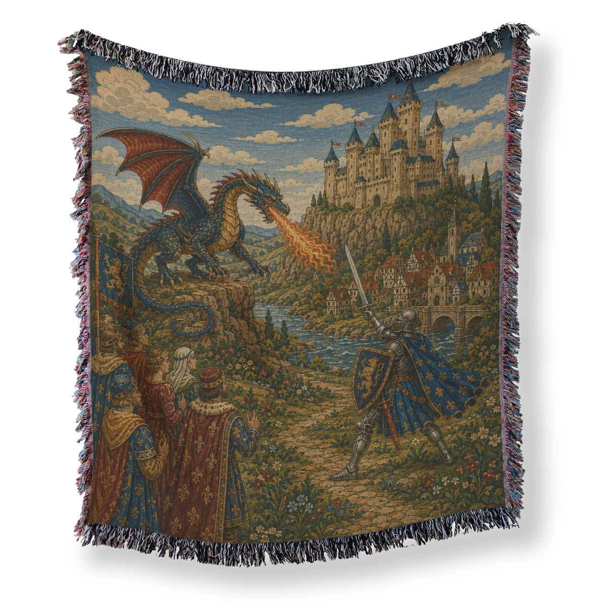 The Dragon’s Challenge Blanket Main image