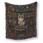 The Raccoon Scholar Library Blanket