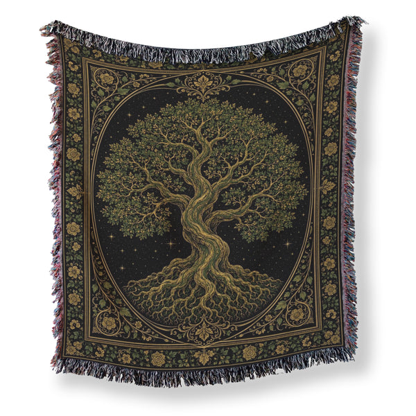 The Gilded Tree of Life Blanket