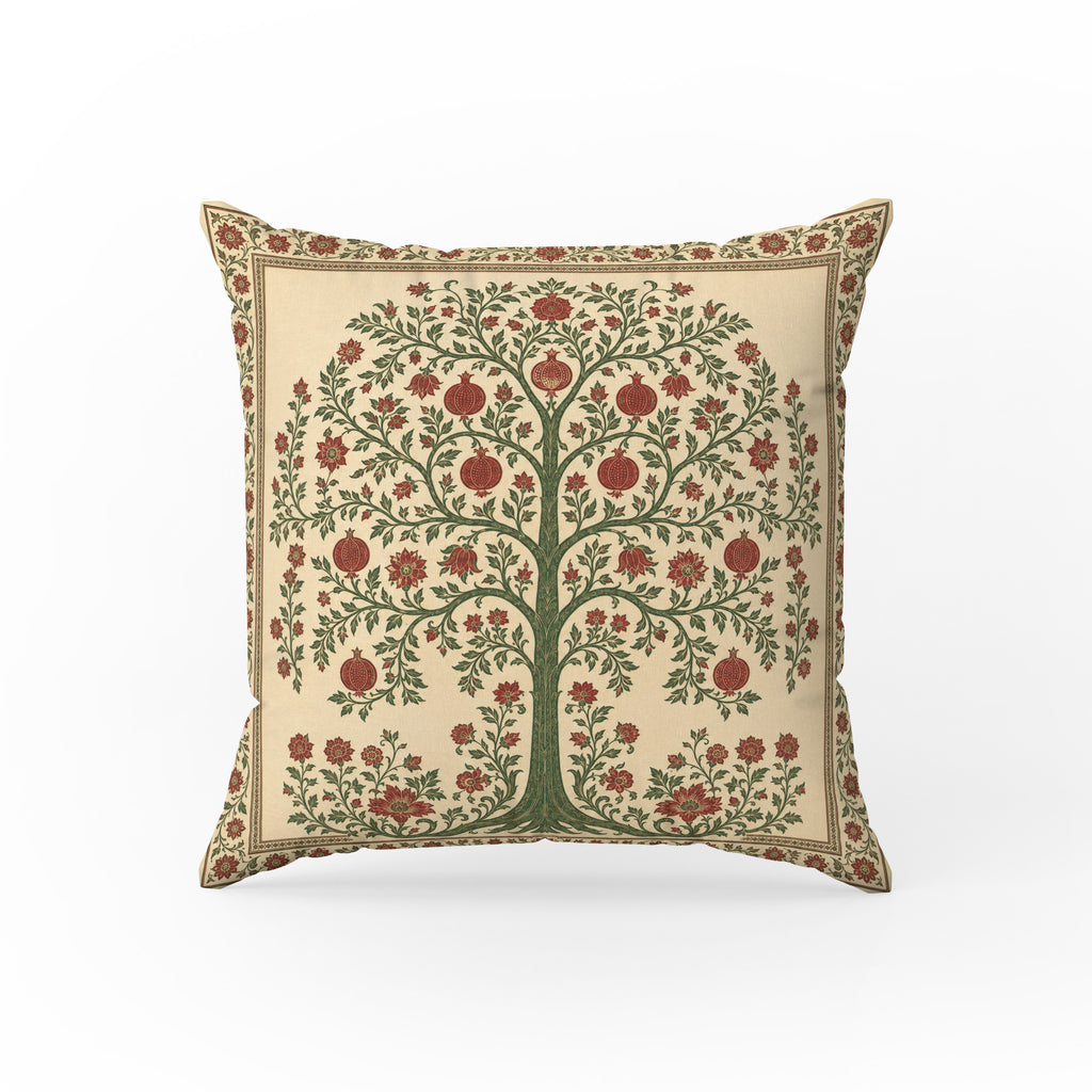 Pomegranate Tree of Life Pillow
