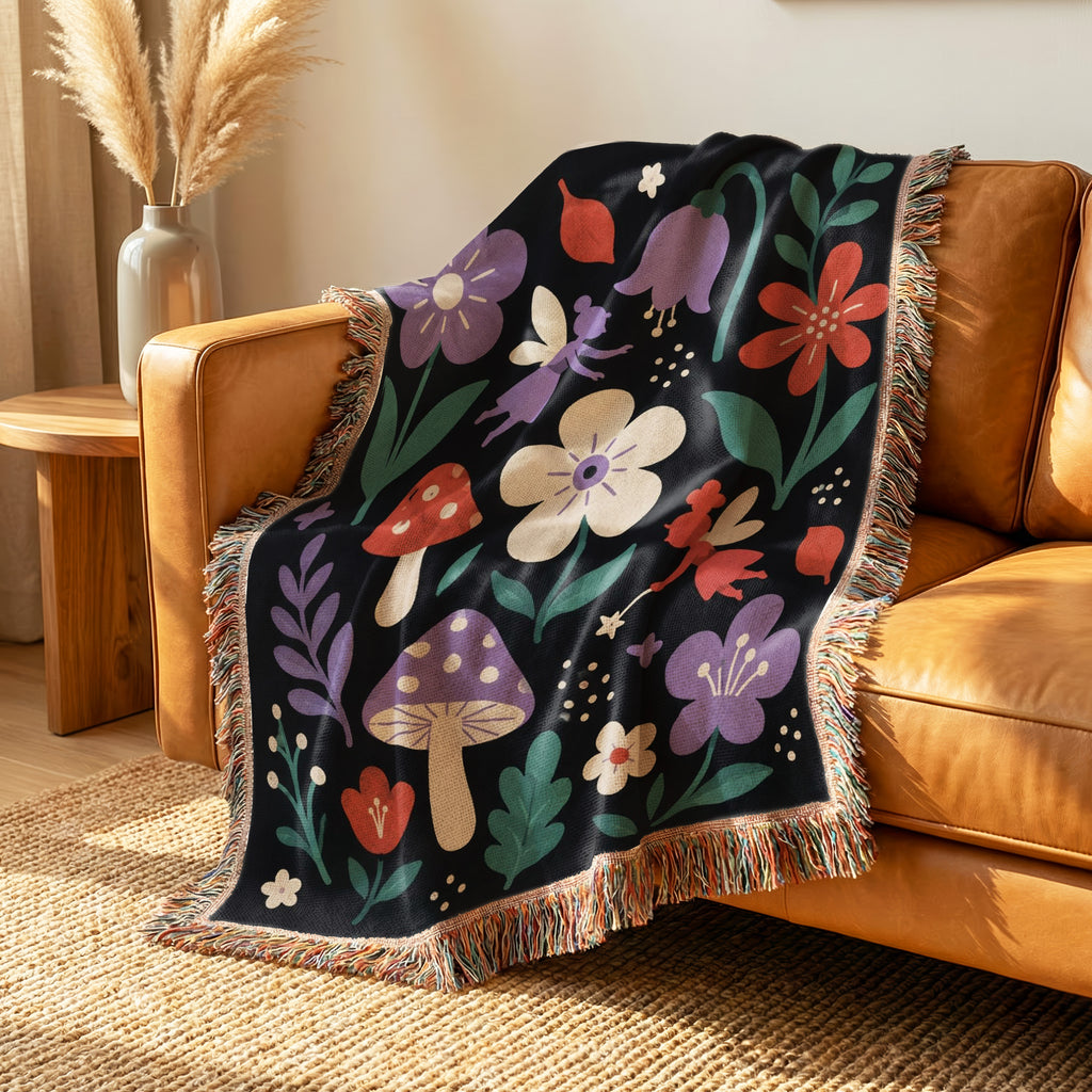 Fairies & Toadstools Blanket