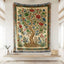 Verdant Bloom Tree Woven Blanket