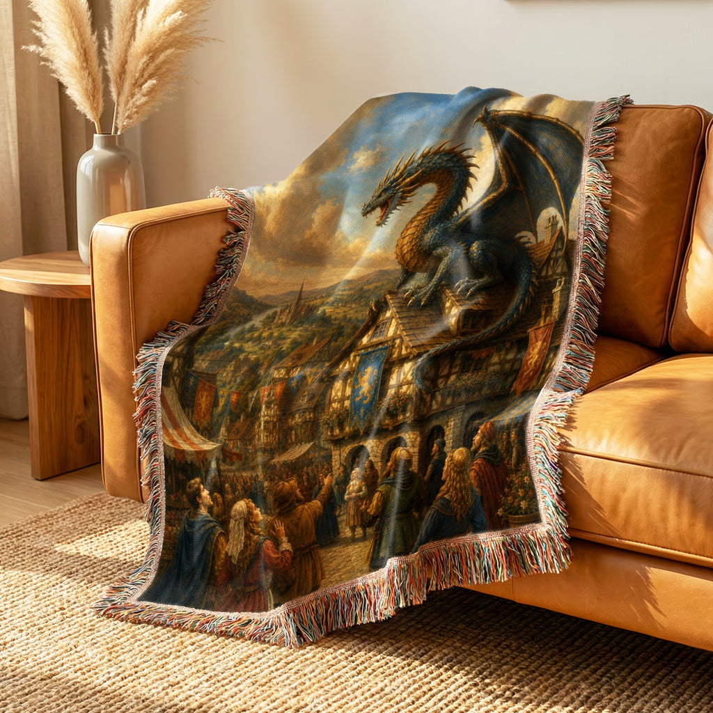 The Market Day Dragon Blanket