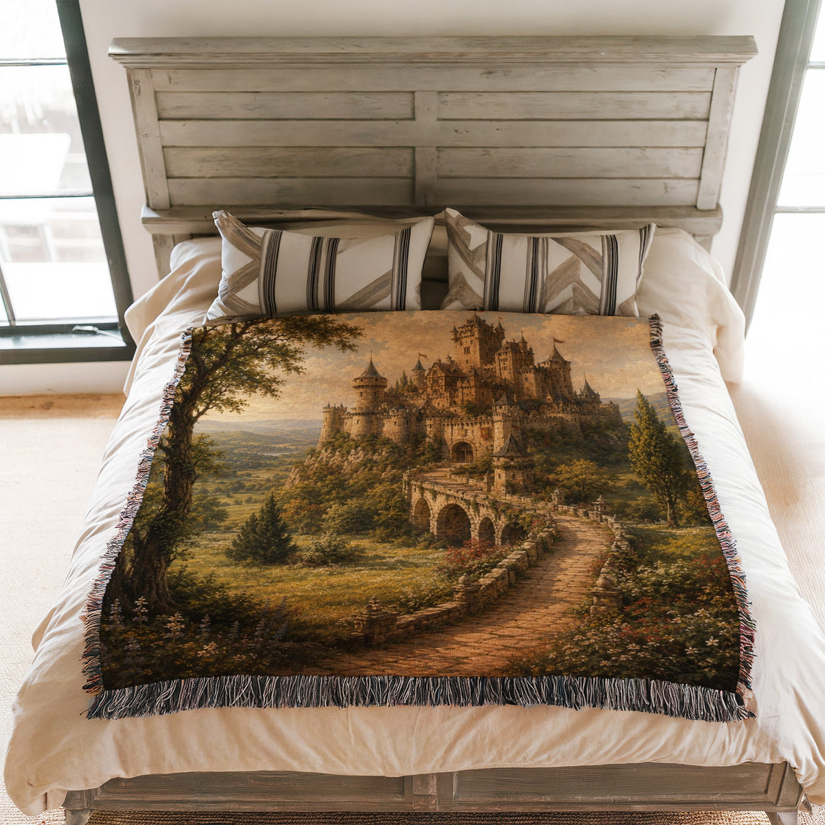 The Golden Valley Castle Blanket