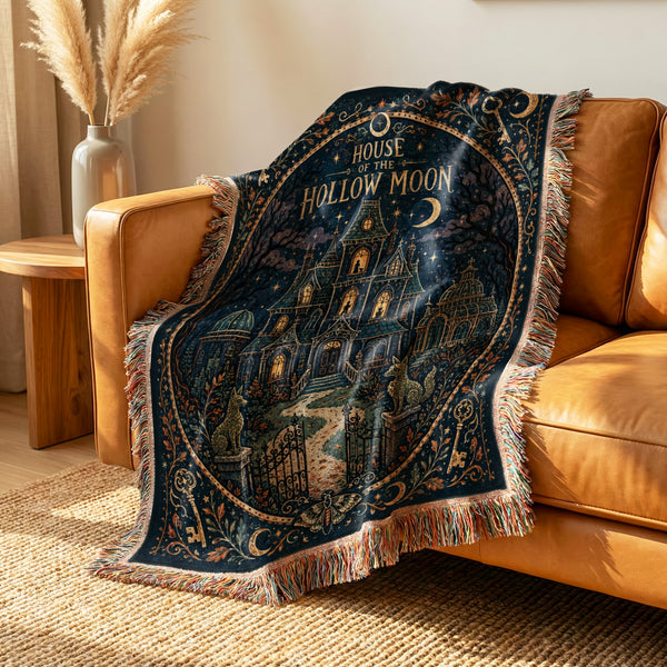 House of the Hollow Moon Blanket