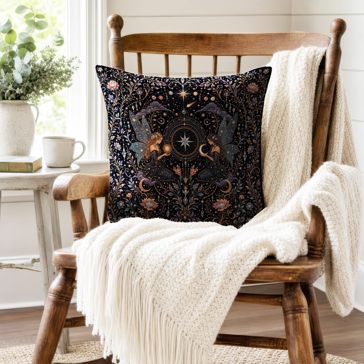The Celestial Sisters – Astrology Fairy Pillow