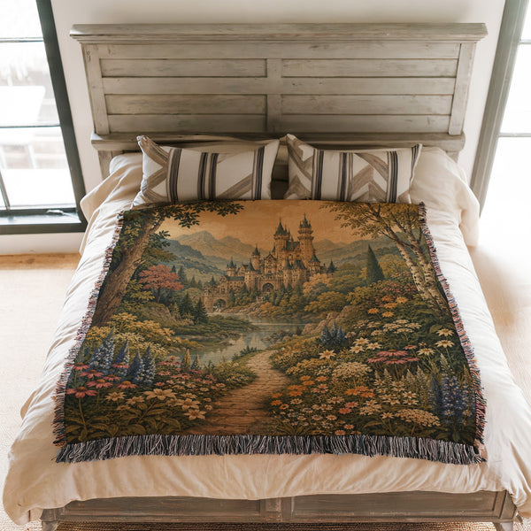 The Wildflower Castle Path Blanket
