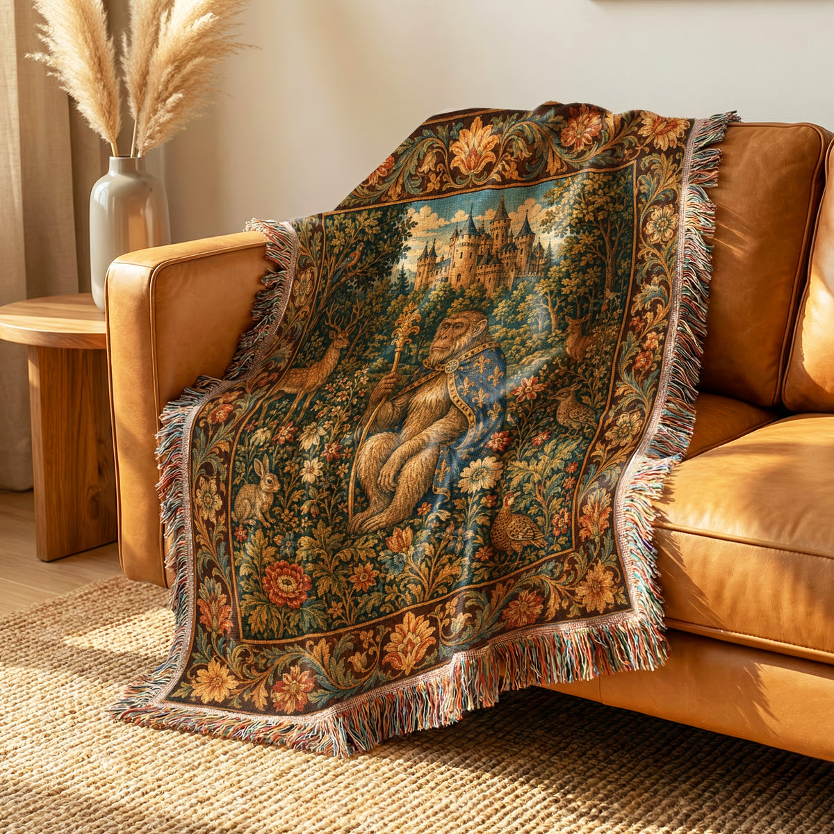 The Royal Monkey of the Garden Blanket