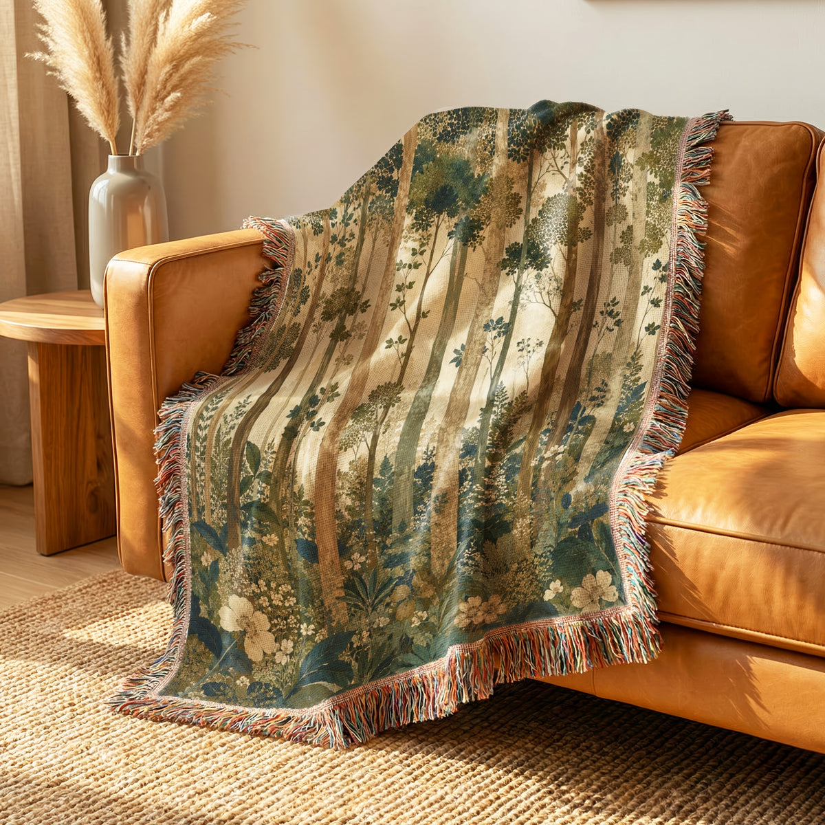 The Quiet Birchwood Blanket