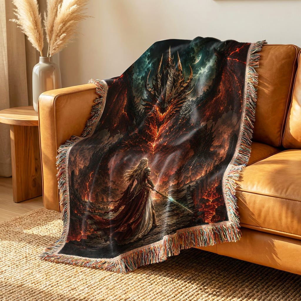 The Ember Wyrm Blanket