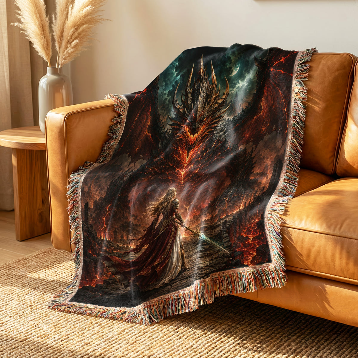 The Ember Wyrm Blanket