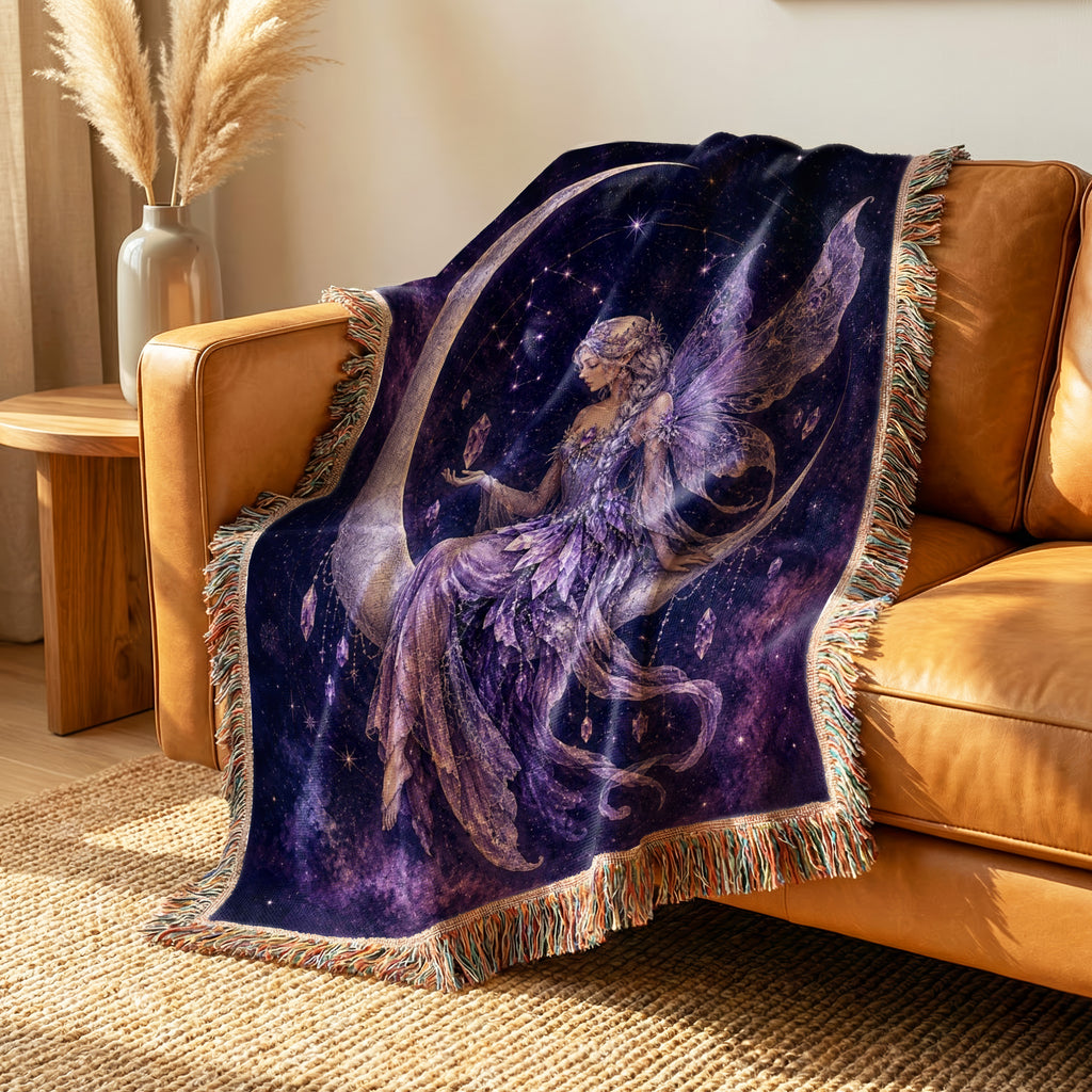 Amethyst Crescent Fairy Blanket