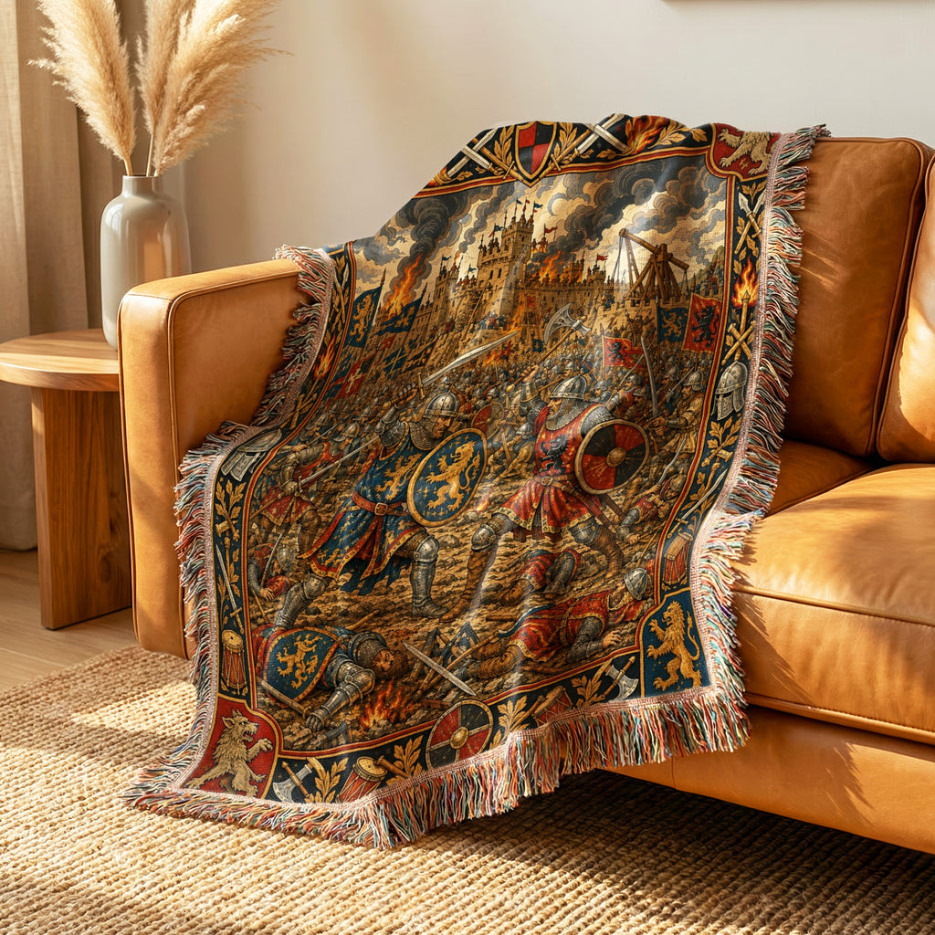 The Siege of the Lion Keep Blanket