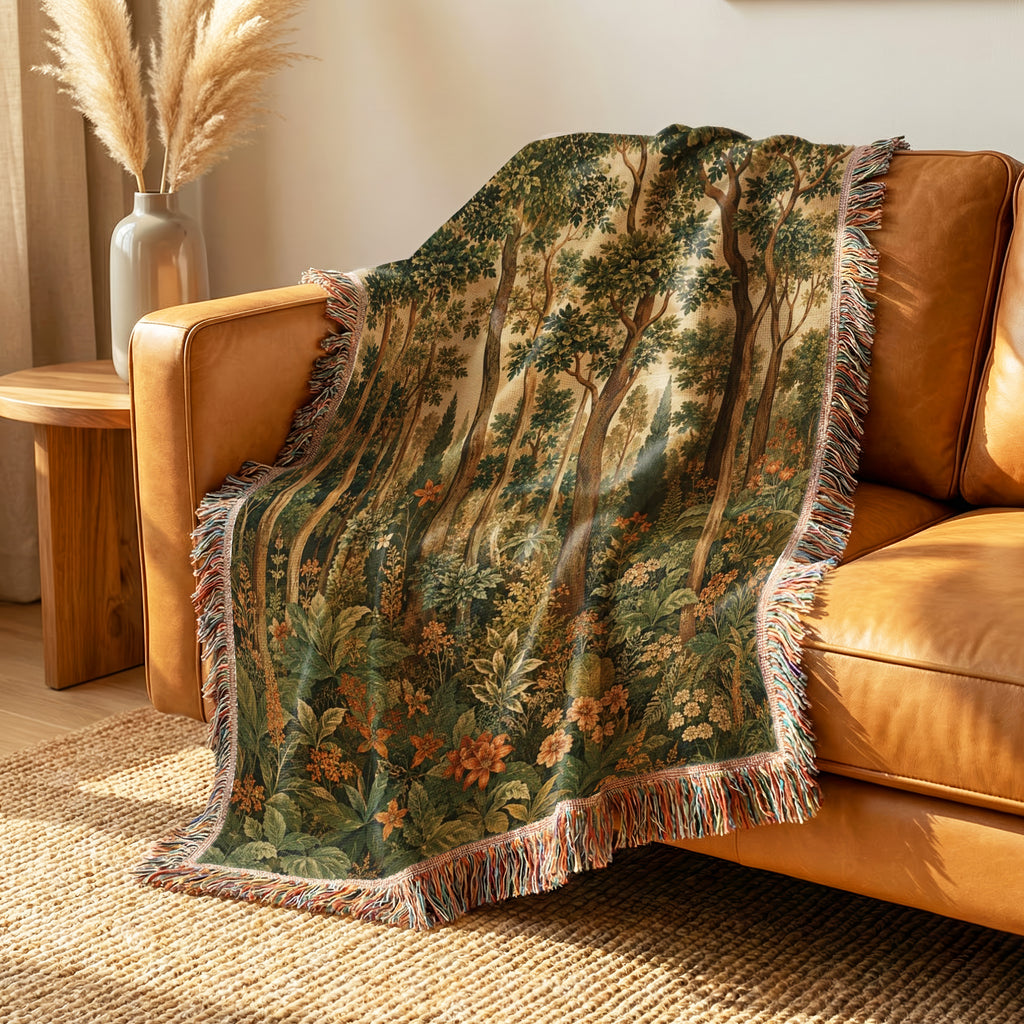 The Wildwood Garden Blanket
