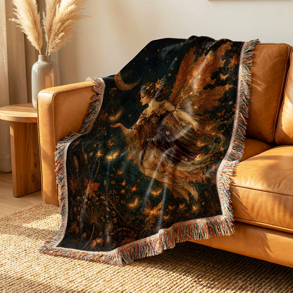 Autumn Firefly Fairy Blanket