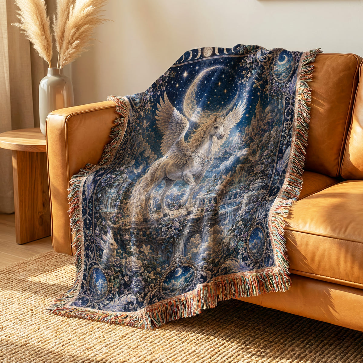 Celestial Pegasus Kingdom Blanket