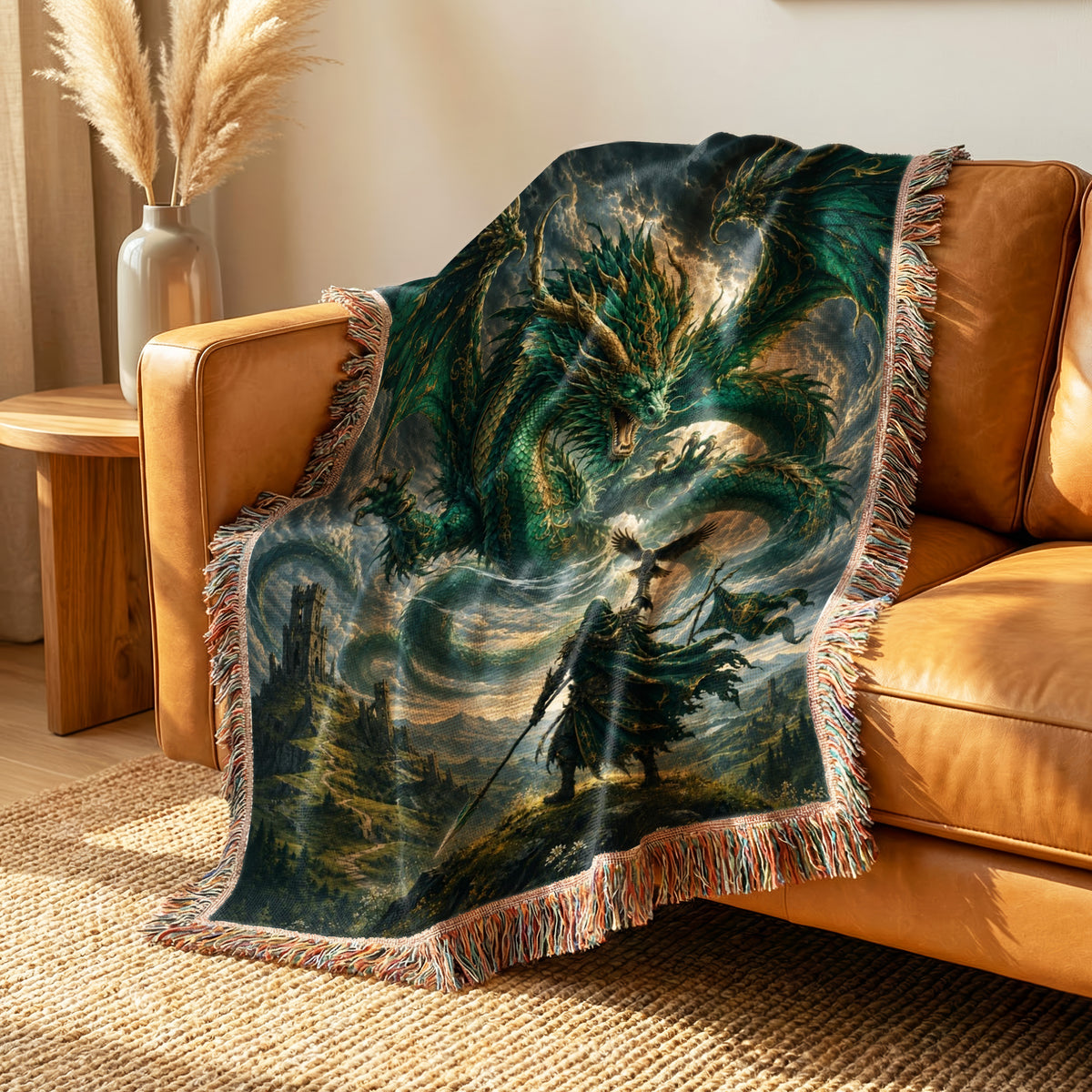 The Stormborn Dragon Knight Blanket