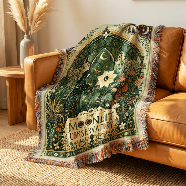 The Moonlit Conservatory Blanket