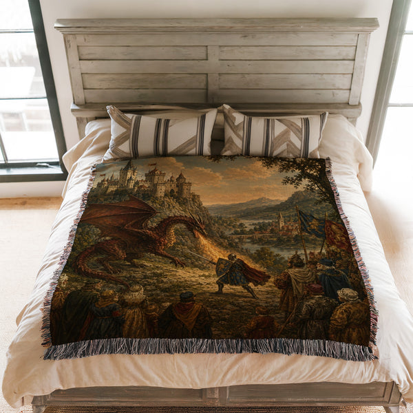 The Knight of the Ember Vale Blanket