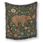 Woodland Honey Bear Blanket