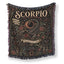 Scorpio – The Velvet Venom Zodiac Blanket