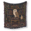 The Astronomer's Owl Library Blanket