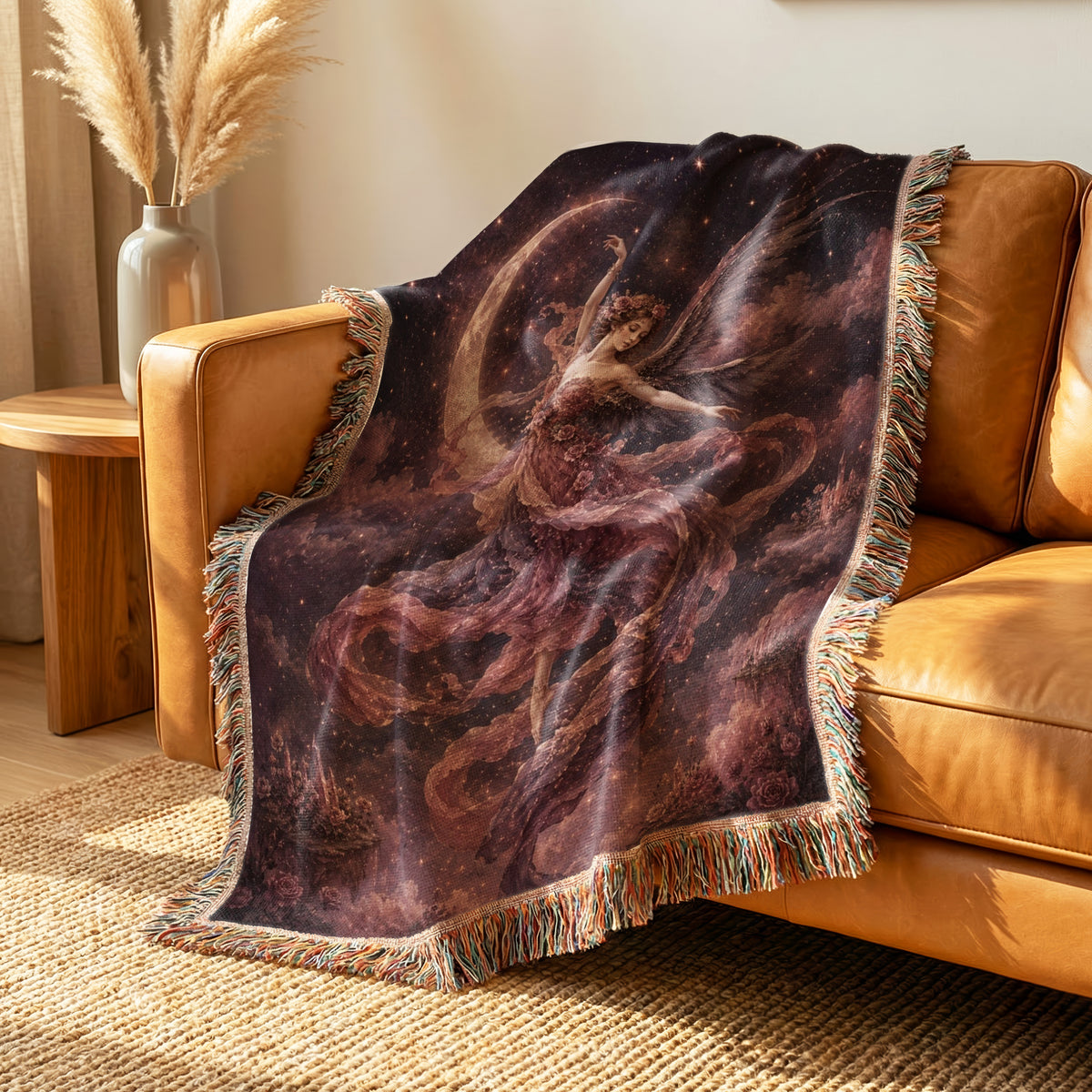 Rose Moon Dancing Fairy Blanket
