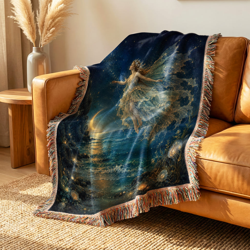 Moonlit Sea Fairy Blanket