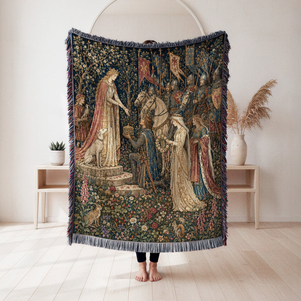 The Lady’s Courtly Tribute Blanket