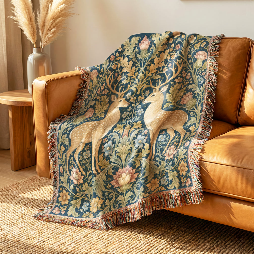 Stag & Thistle Garden Blanket