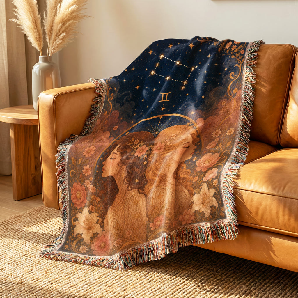 Gemini Celestial Twins Blanket