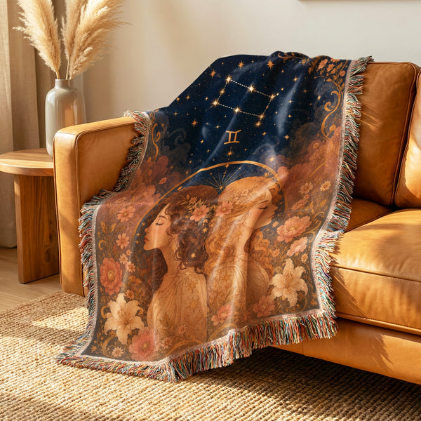 Gemini Celestial Twins Blanket