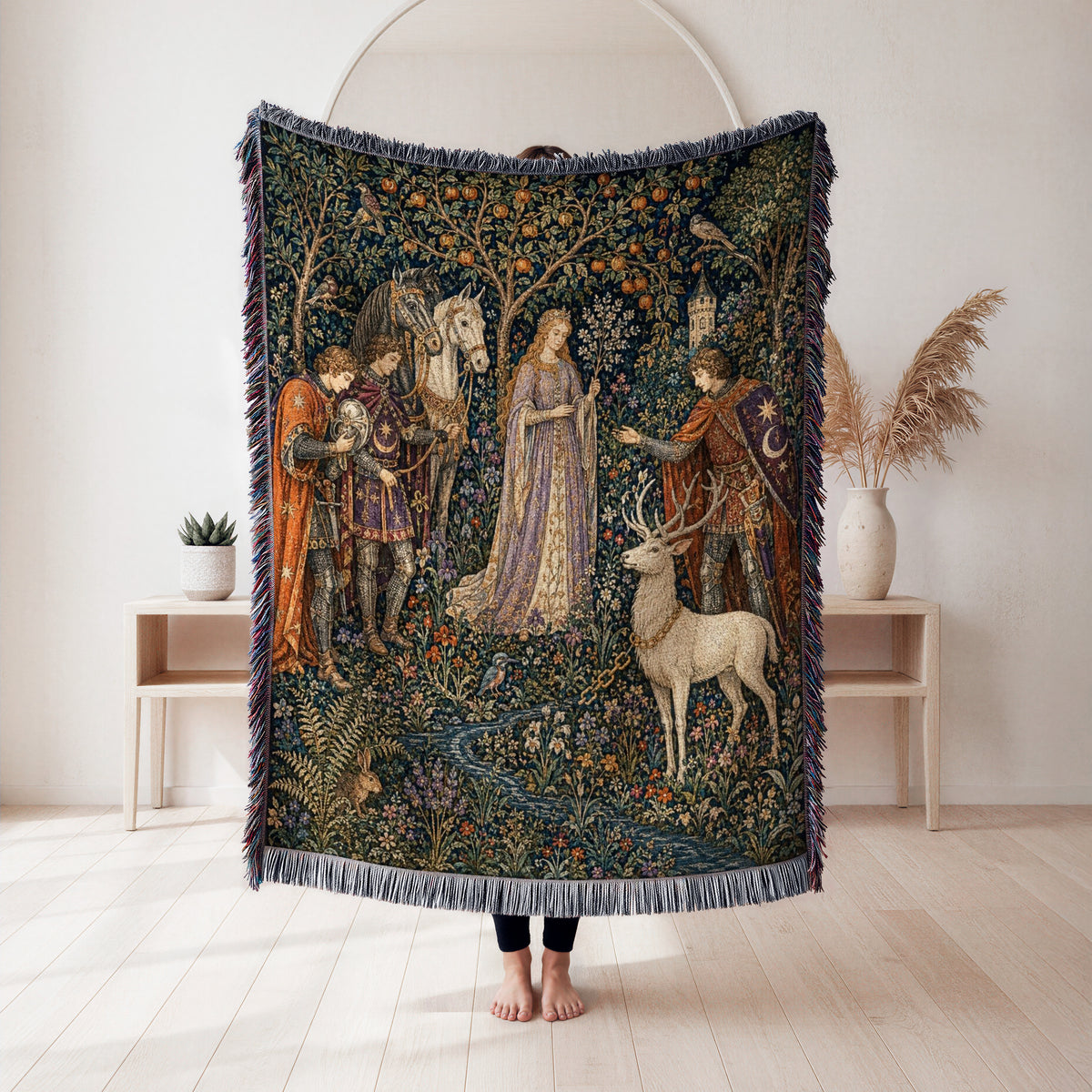 The White Stag Procession Blanket