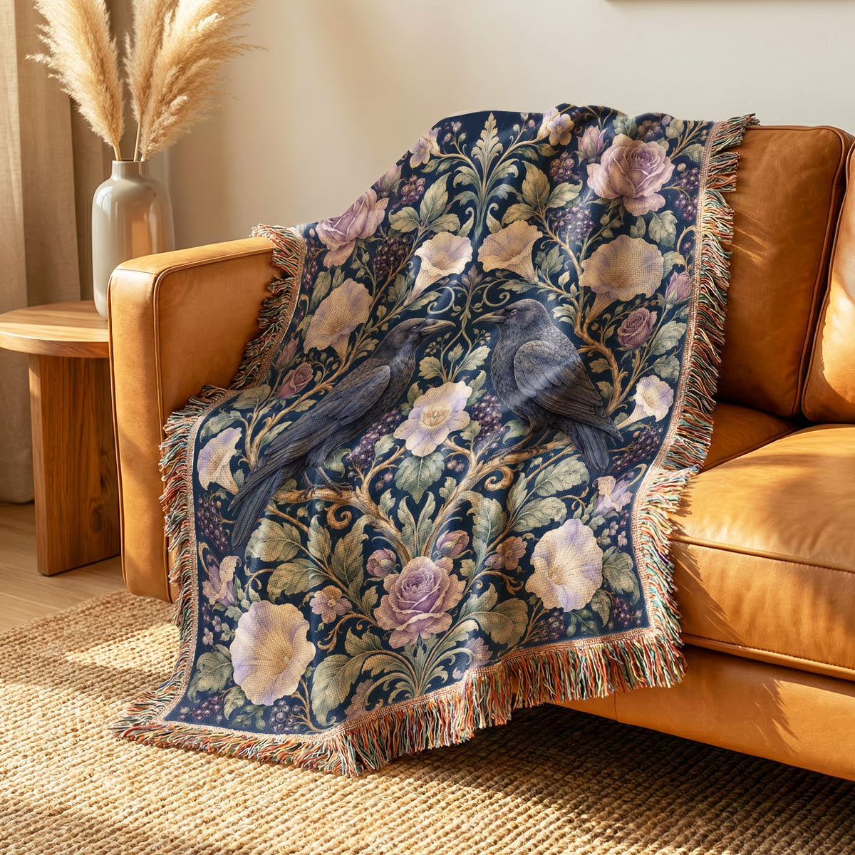 Raven & Rose Garden Blanket