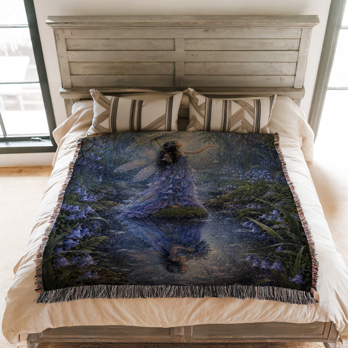 Bluebell Rain Fairy Blanket