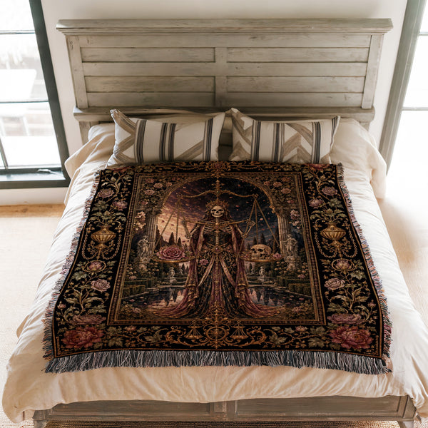 Libra Rose Court Blanket